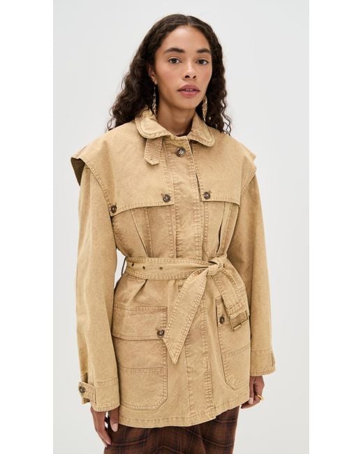 Isabel Marant Natural Malika Jacket