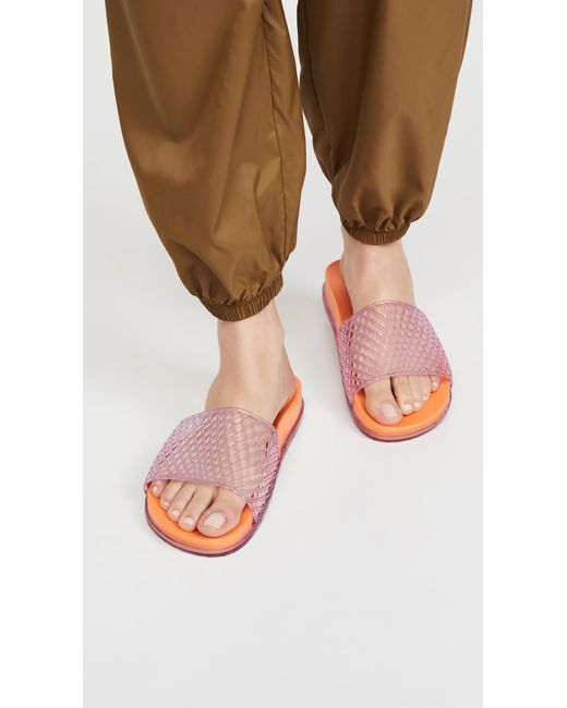 Melissa X Opening Ceremony Flipp Slides in Pink | Lyst Canada
