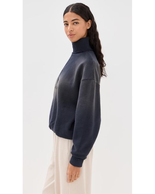 Acne Blue Logo Sweater