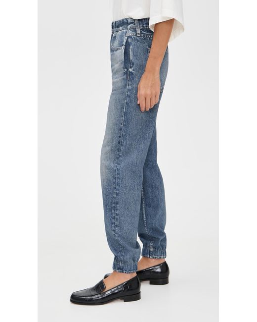 Rag & Bone Blue Miramar Terry Jogger Pants