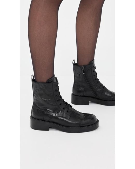 Black Suede Studio Black Blake Boots