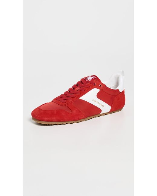 Sam Edelman Red Zaria Sneakers