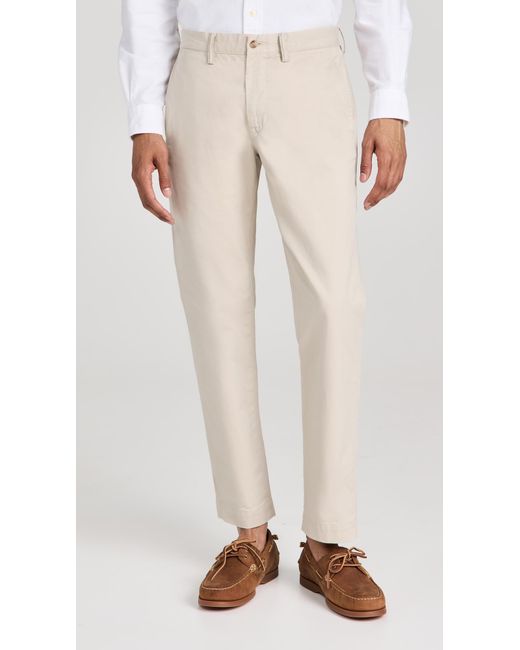 Polo Ralph Lauren Natural Straight Fit Washed Stretch Chino Pants for men
