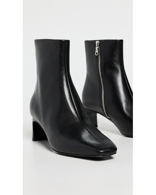 Rag & Bone Black Avery Zip Boots