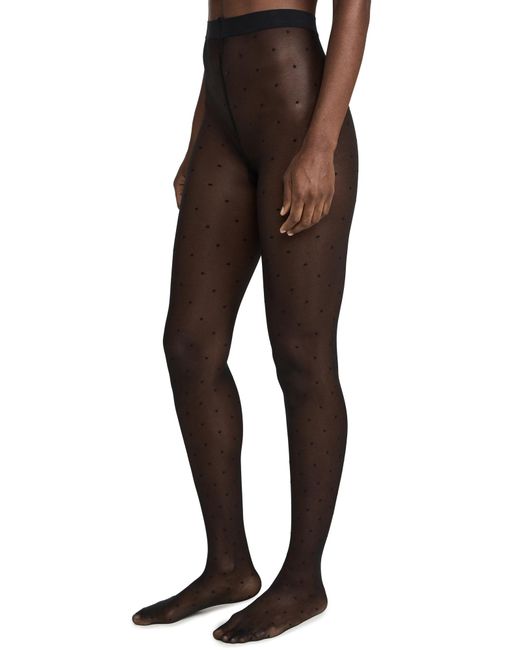 Falke Black Dot Tights