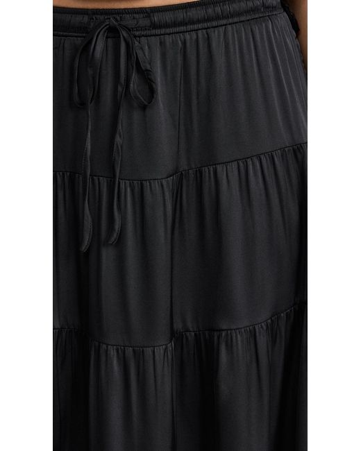 Lioness Black Ioness Keira Tiered Skirt