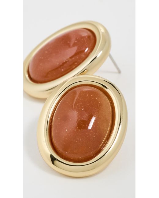 Luv Aj Metallic Sunset Stone Studs