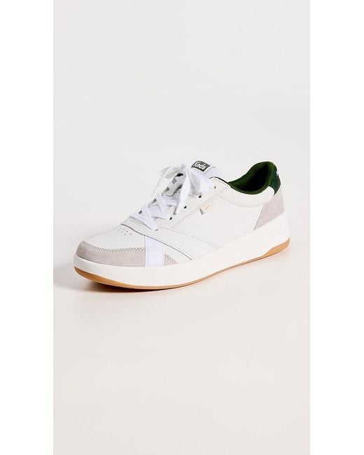 Keds White X Recreational Habits Court Sneakers