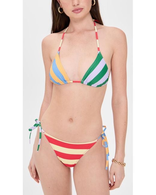 Solid & Striped Pink The Iris Bikini Bottoms