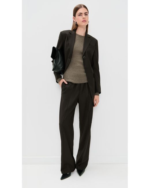 Helmut Lang Black Cut Away Blazer