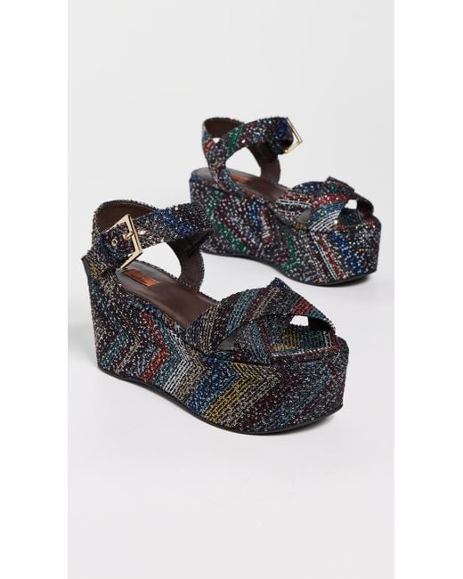 Missoni Black Julia Sandals