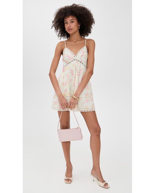 LoveShackFancy Black Docila Dress