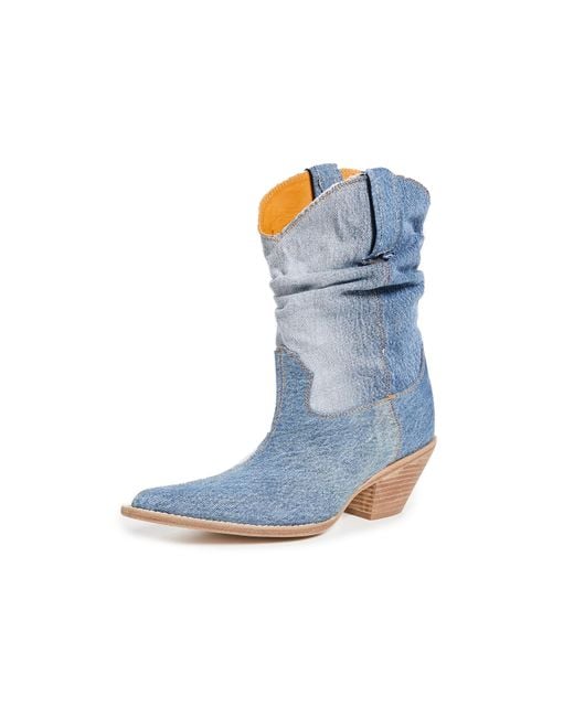R13 denim deals cowboy boots