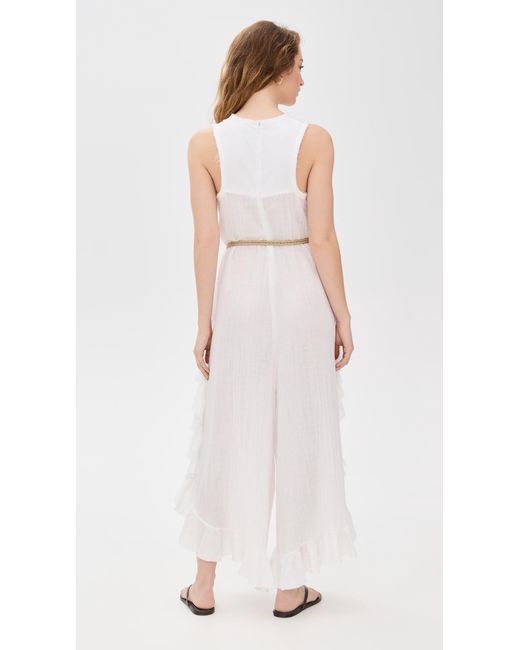 JBQ White Katia Jumpsuit