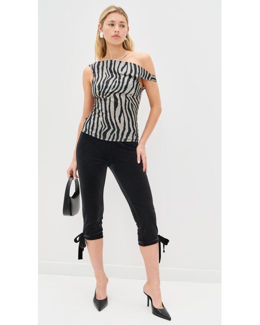 Miaou Black Emma Capris