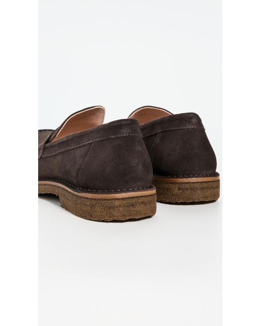 Astorflex Brown Mokaflex Suede Loafers for men