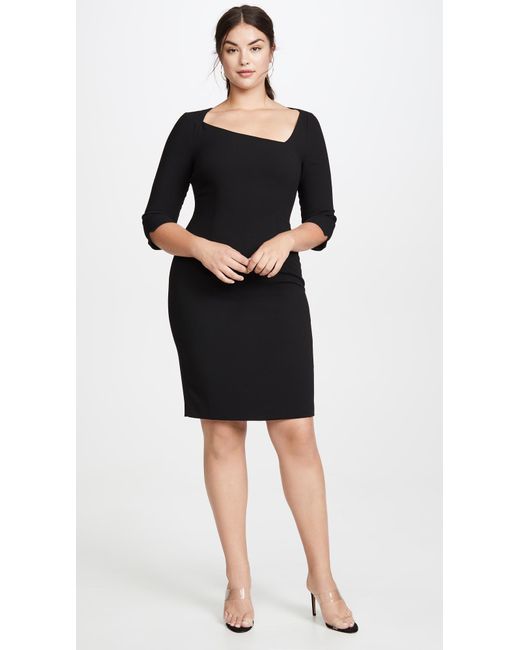 black halo antonia dress