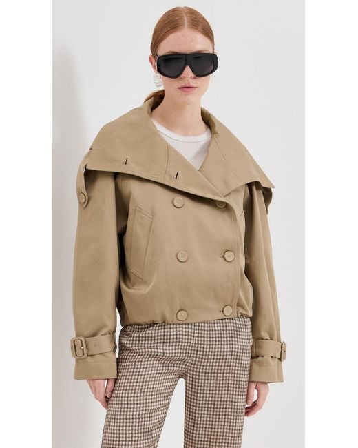 Acne Natural Trench Twill Jacket