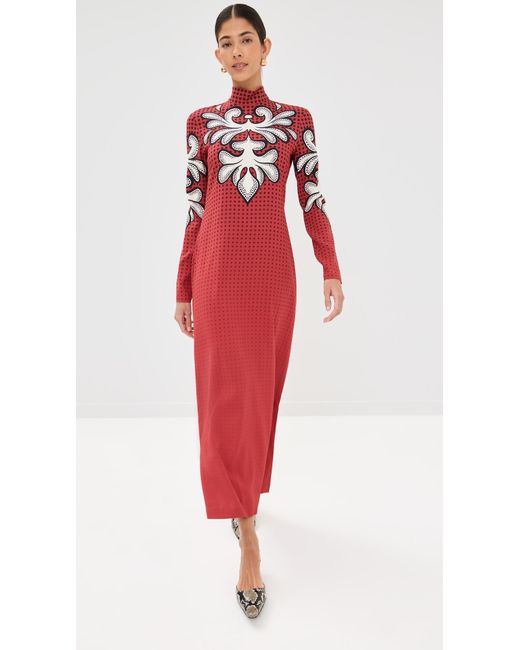 LaDoubleJ Red Halle Dress