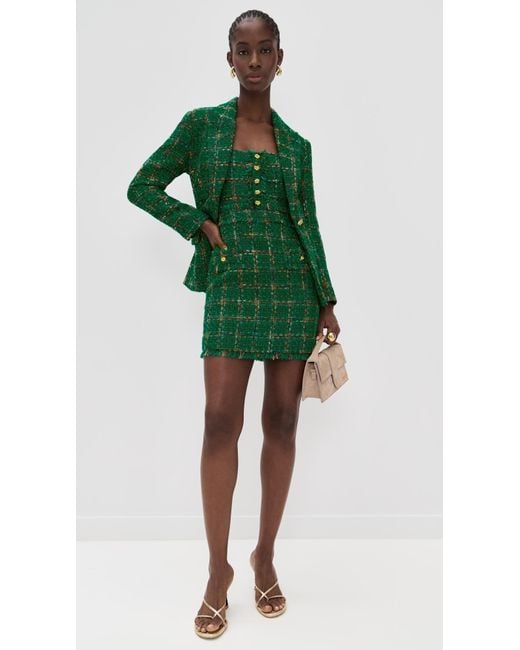 green tweed mini dress Ask You Out Emerald Green Tweed Shift Dress, X-Large - The Mint Julep Boutique