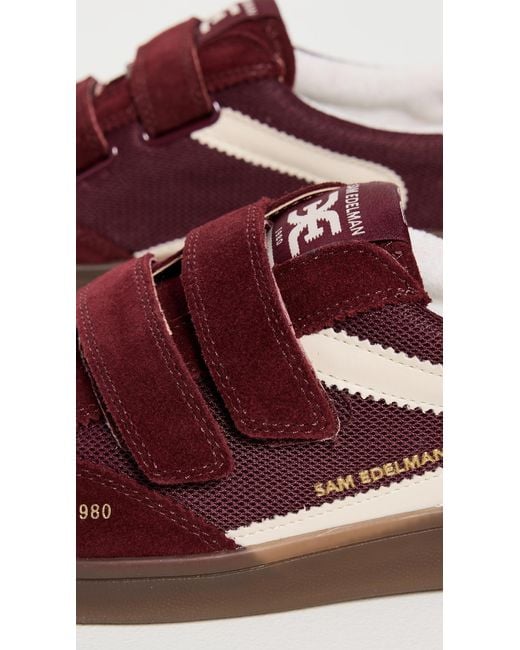 Sam Edelman Red Talia Sneakers