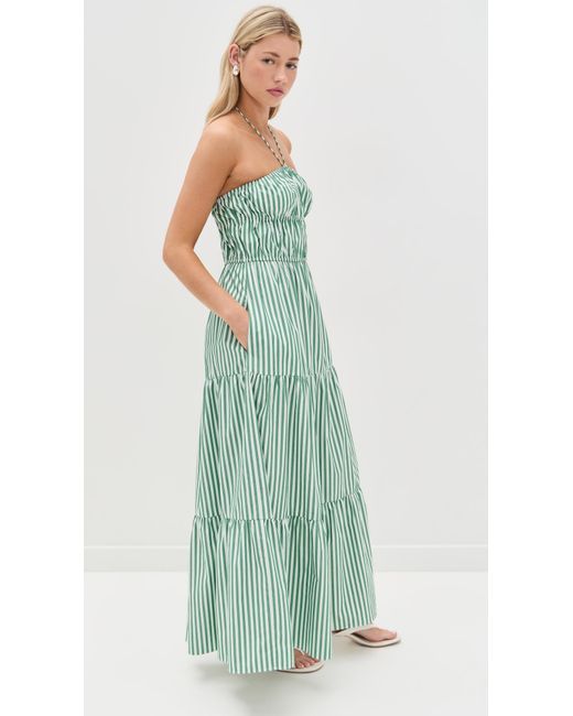 Solid & Striped Green The Jodie Dress