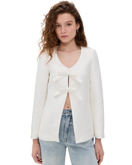 ALIGNE White Beau Blazer