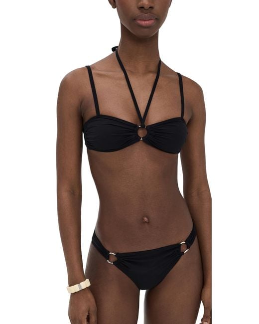 Isabel Marant Black Fayma Bikini Top