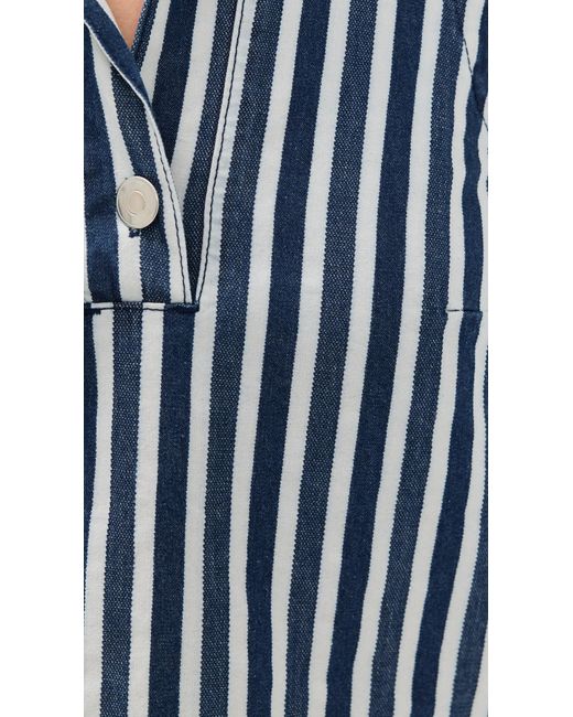 ALIGNE Blue Peg Top