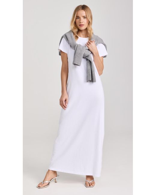 Leset White Margo Maxi Dress