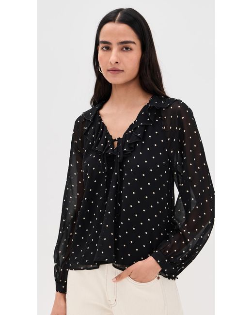 Rails Black Honora Top