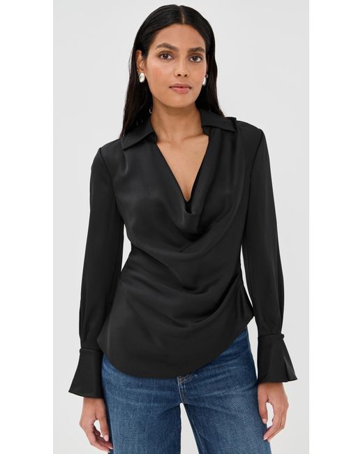 Jonathan Simkhai Black Symone Top