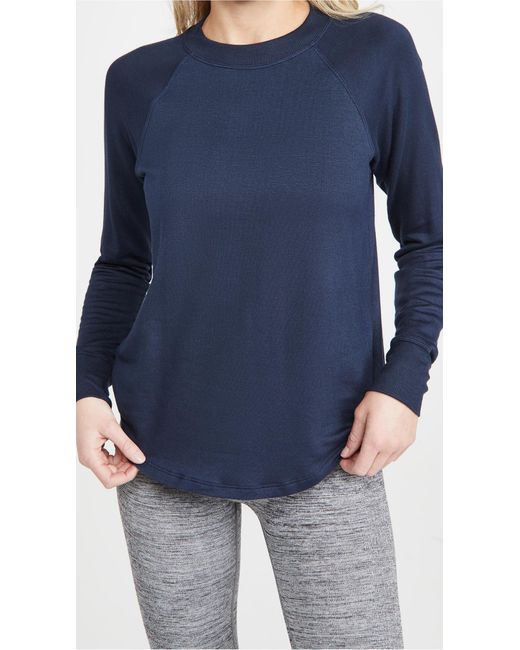 Splits59 Blue Warm Up Pullover Sweatshirt