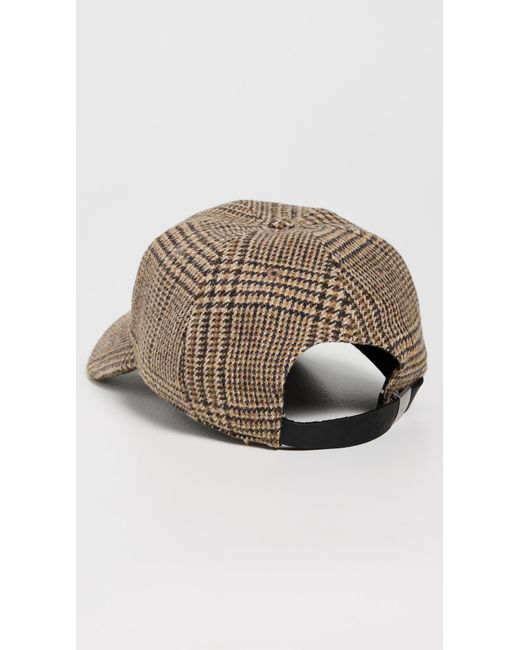 Rag & Bone White Harlow Baseball Cap