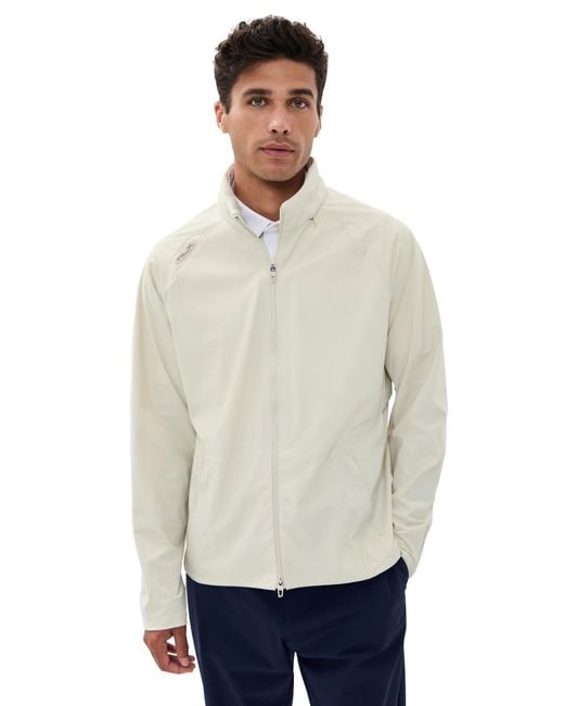 Ralph Lauren White Lightweight Tech Full-Zip Jacket for men