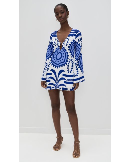 seven wonders calli mini dress Seven Wonders Calli Mini Dress in Blue