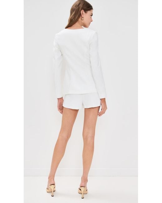 Amanda Uprichard White Kya Romper