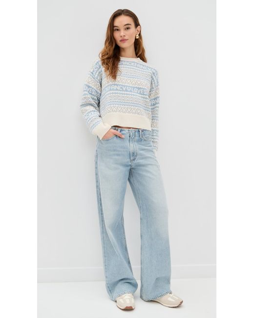 LoveShackFancy Multicolor Emberly Pullover
