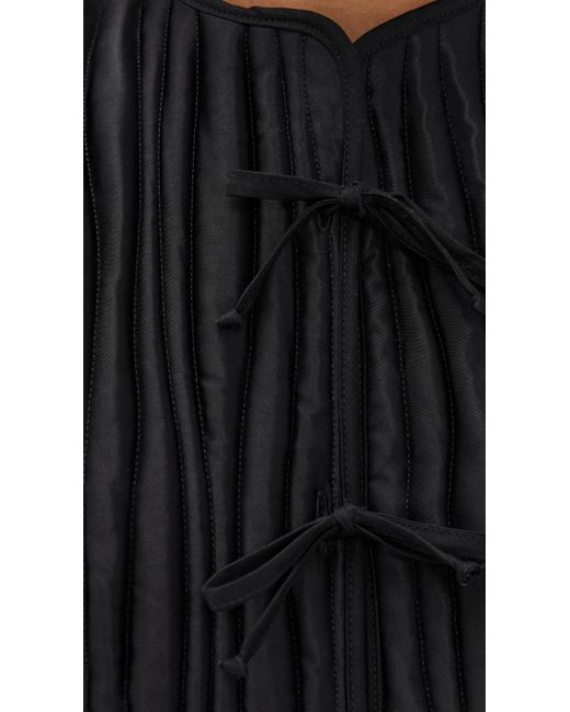 Sleeper Black Hebao Quilted Jacket