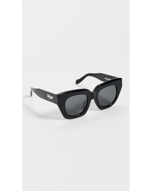 Wisdom Black Frame 4 Sunglasses