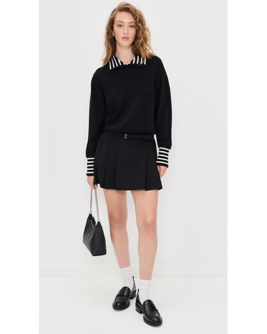 FRAME Black The Sailor Pullover