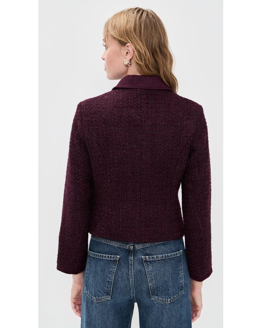 Line & Dot Purple Charli Jacket