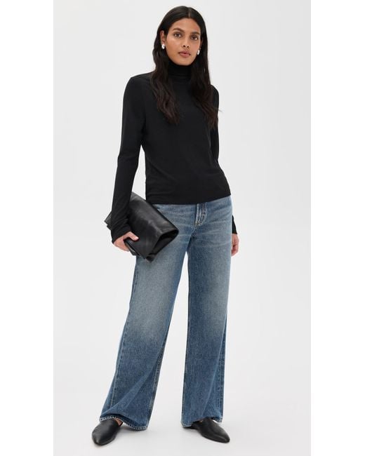 Vince Black Essential Turtleneck