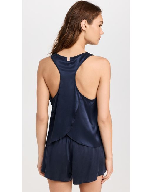 Lunya Blue Washable Silk Tulip Back Set