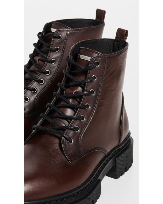 Staud Brown Henry Combat Boots