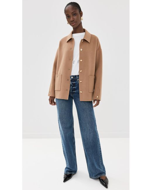 Anine Bing Natural Luca Jacket