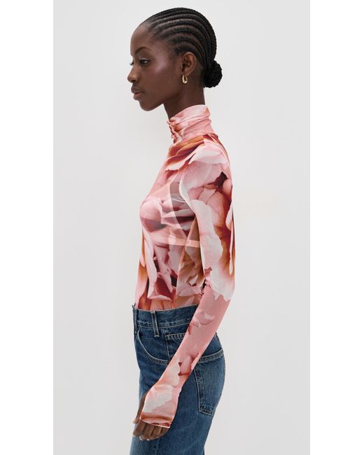 AFRM Red Zadie Top
