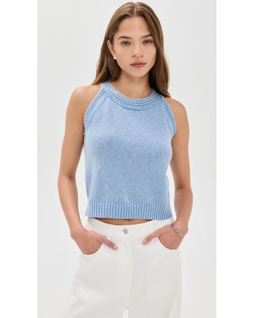 Splendid Blue Talula Sweater Tank