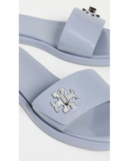 Tory Burch Multicolor T Lock Slides