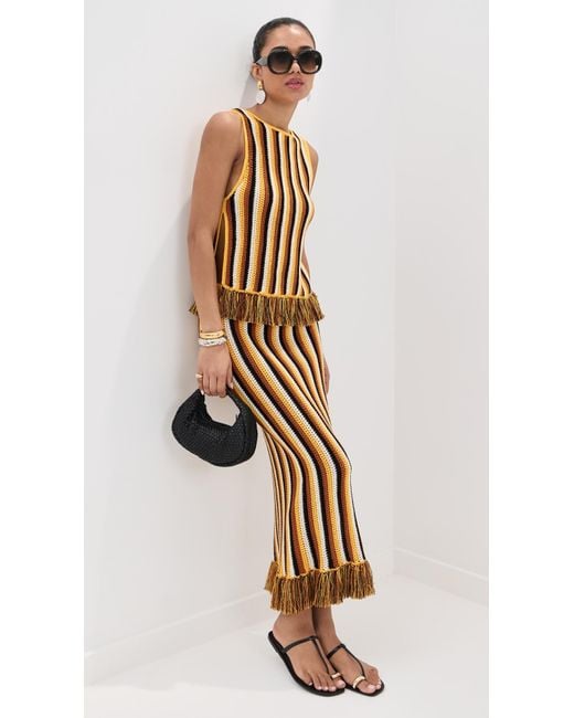 Escvdo Multicolor Misti Sleeveless Top